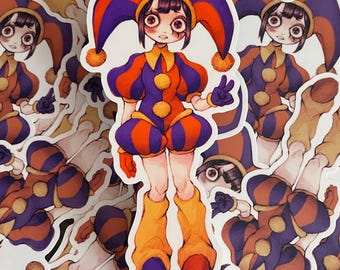 Pomni - 7.5" Vinyl Sticker