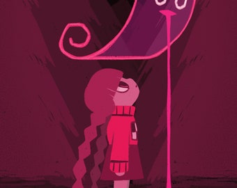 Dense Woods - Yume Nikki Print
