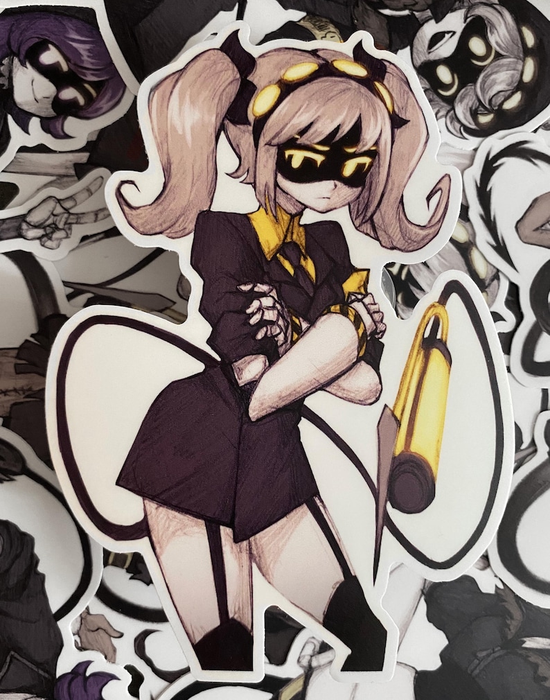 Murder Drones Vinyl Stickers (6