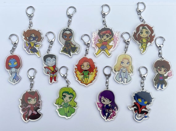 X-men Keycharms - Etsy