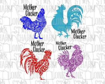 Download Mother Clucker Svg Etsy