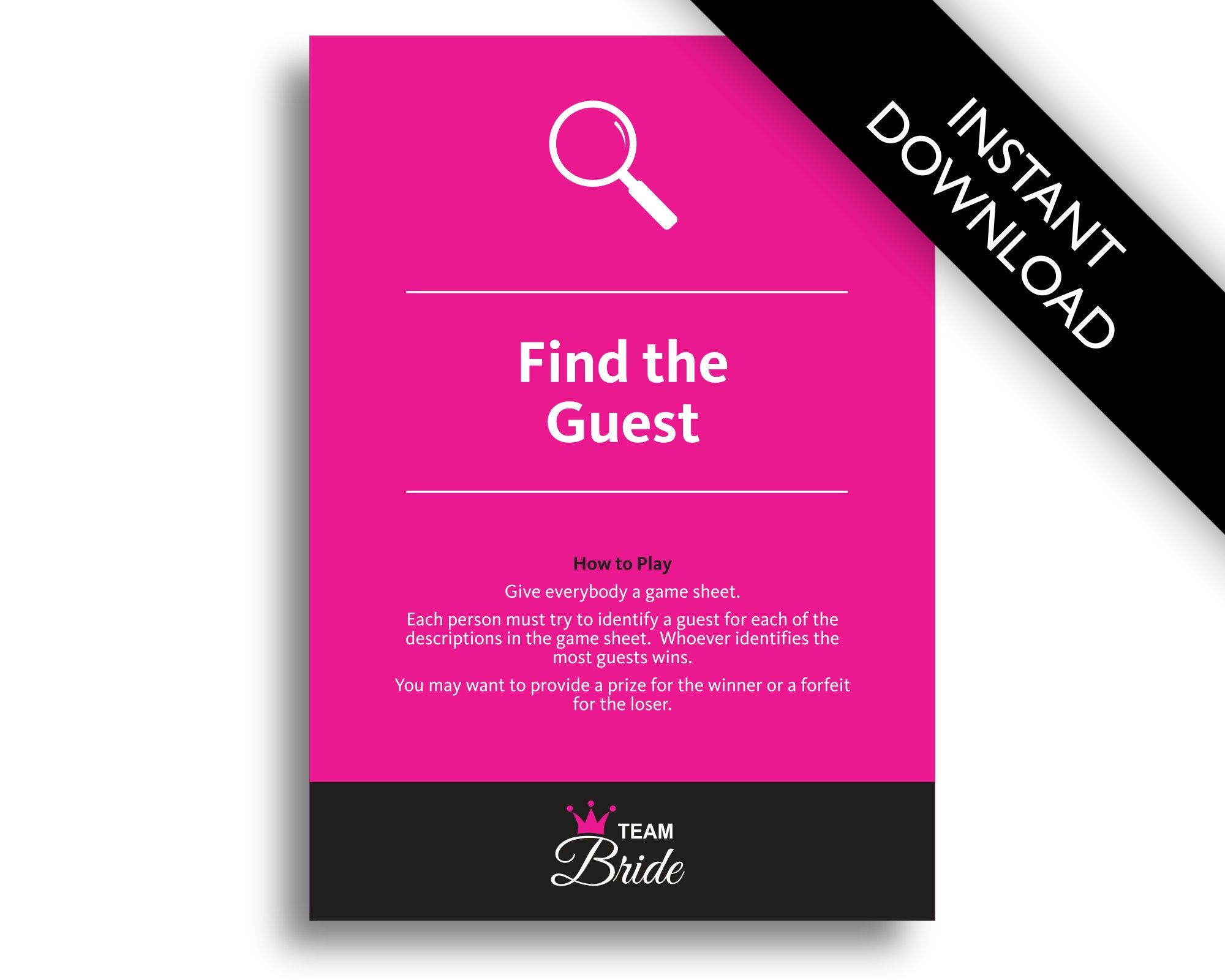 find-the-guest-hen-party-game-excellent-ice-breaker-hen-etsy