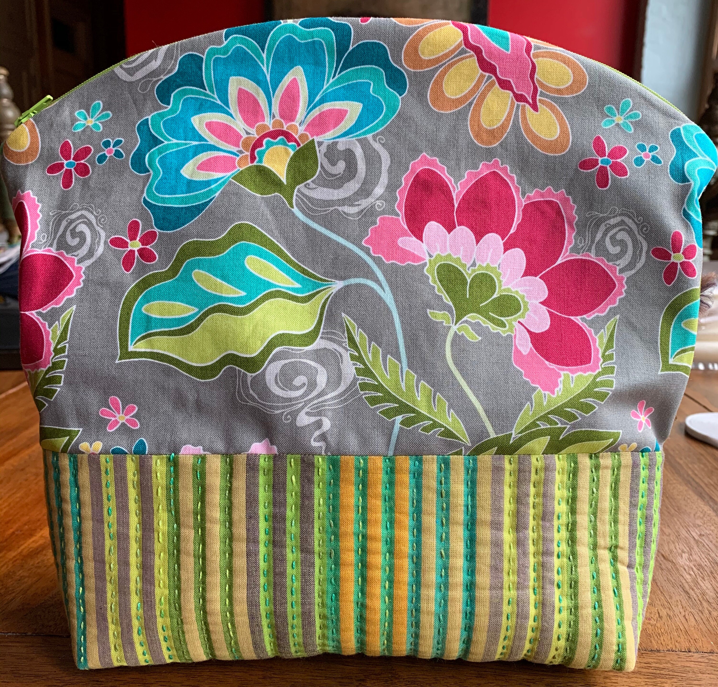 Pouch Pdf Pattern Large Zippered Pouch PDF Pattern, Instructions in English and French ...