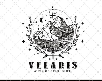 Velaris City Of Starlight ACOTAR PNG 1, To The Stars City of Starlight PNG, Fantasy Reader, The Night Court Png, Acotar Png, Book Lover