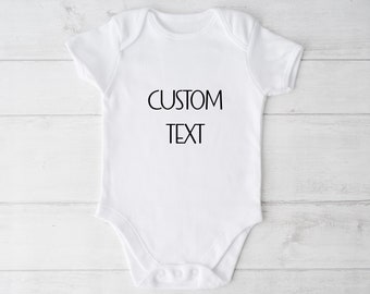 Personalized Baby Onesie® - Perfect Baby Shower Gift for Newborns, siblings and Expectant Parents