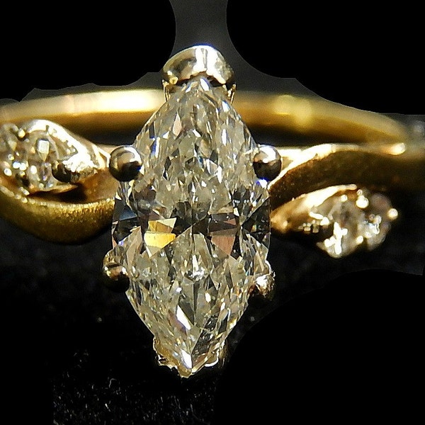 DIAMOND MARQUISE RING 4540TT