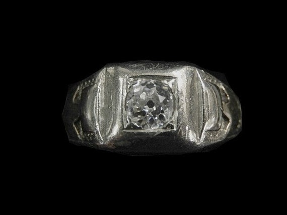 ANTIQUE DIAMOND RING 2763JA2813 - image 1