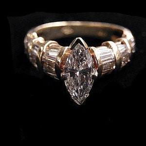 MARQUISE DIAMOND RING 1218ja656