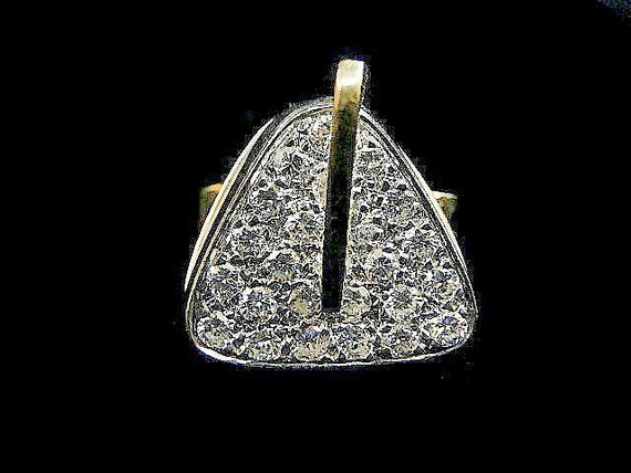 GEOMETRIC DIAMOND RING - 3797B2092V - image 3