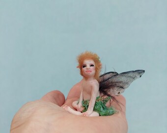 OOAK - Fairy - Fairy doll for collectors and fairy lovers - Forest fairy - Fairygarden fairy