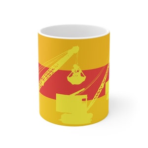 Northwest Crane Friction Rig Crane Operator Southwest Colors Mug 11oz