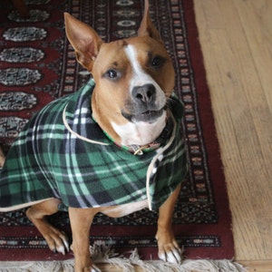 Dog coat - Fleece dog coat - dog winter coat - extra small dog coat - extra small dog clothes - extra small dog sweater
