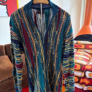 Vintage Coogi Zip Up - Etsy