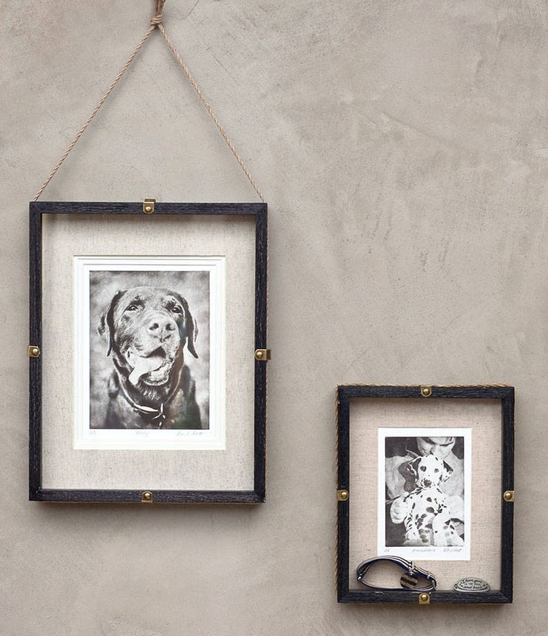For Pet Lovers. Greyboy Pet Prints Dog Portrait Pet Etching Vintage Dog Etching Pet Memorial Small Portrait Custom Pet Portrait