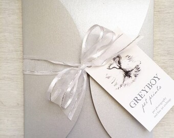 Custom Pet Portrait Gift Certificate: Etched Dog Art Commission