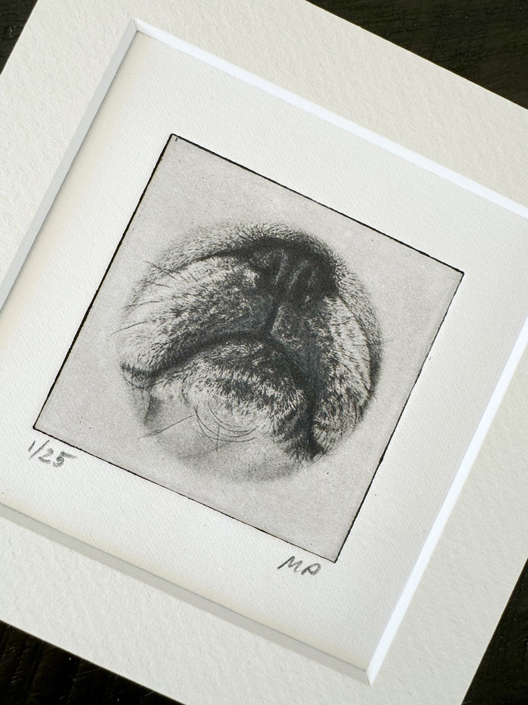 Custom Pug Portrait: Handmade Dog Memorial Art, Pet Loss Gift - Etsy