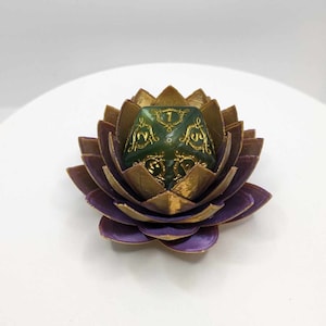 Lotus Dice Holder