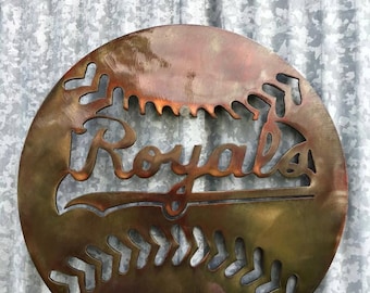 Kansas City Royals, Royals Baseball, Baseball, KC Royals Wall Hanging, KC, Baseball, Royals, Dad, Father, Christmas, Gifts