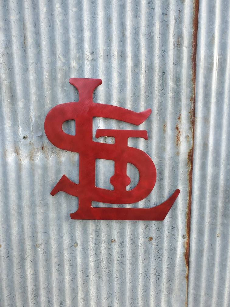 St Louis Cardinals 10x10 Album Design Wood Sign [NEW] MLB Fan Zone Cave