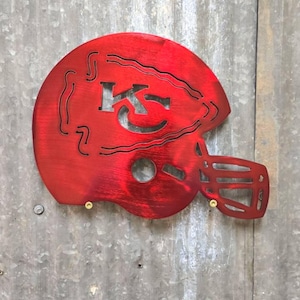 Kansas City Chiefs, Kansas City Chief Sign, Chiefs Sign, Kansas City Chiefs gift, Kansas City Chiefs Metal Wall Art