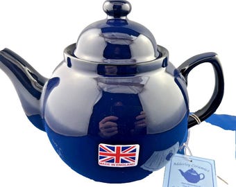 6 Cup GENUINE COBALT BETTY, Teapot Made in England