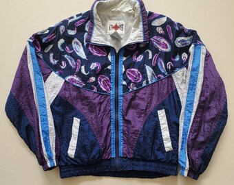 Vtg 90s Windbreaker Jacket by Active 