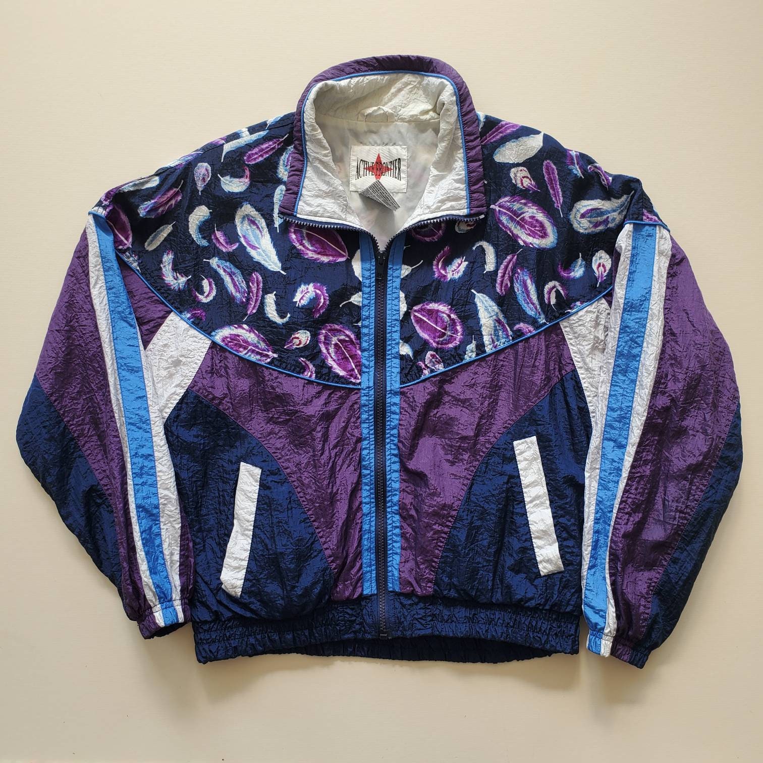 90s Purple Jacket - Etsy