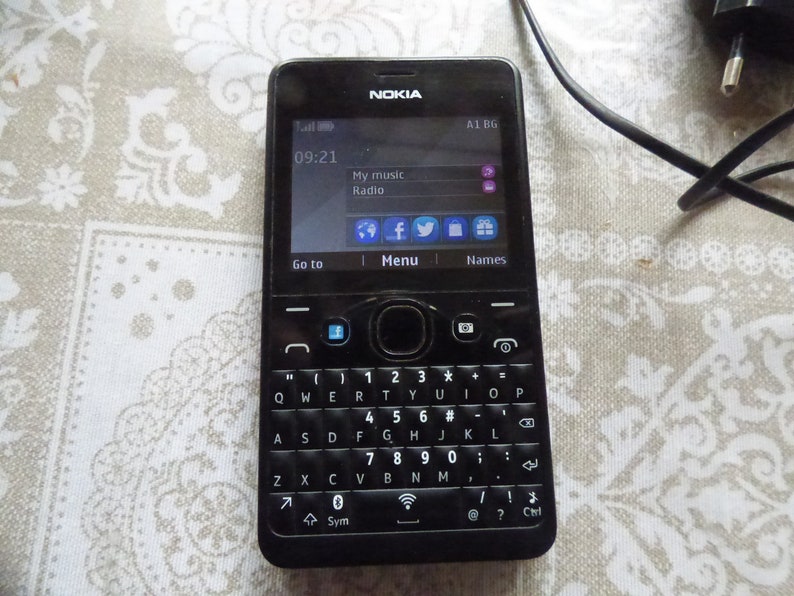 Nokia Asha 210 GSM QWERTY Keyboard Bluetooth Wifi Cell Phone Etsy