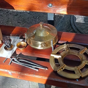 Primus kerosine/gazoline BAT caja de estado superior + kit de servicio estado de museo