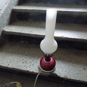 cool electric ussr gas kerosine lamp new old 220 volt