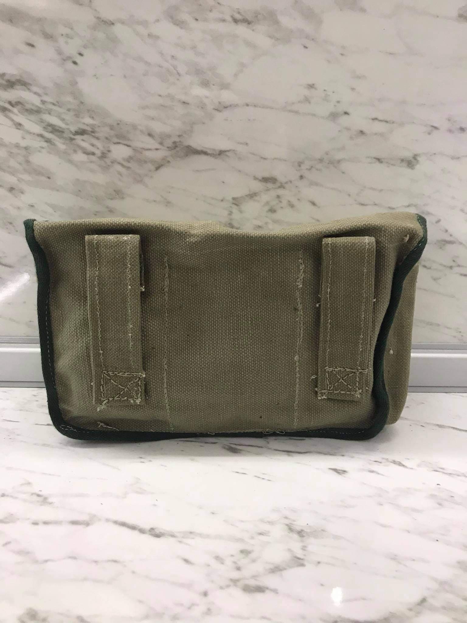 Ww2 Vintage Belt Bag Distressed Khaki Cotton Canvas Belt Bag Etsy UK