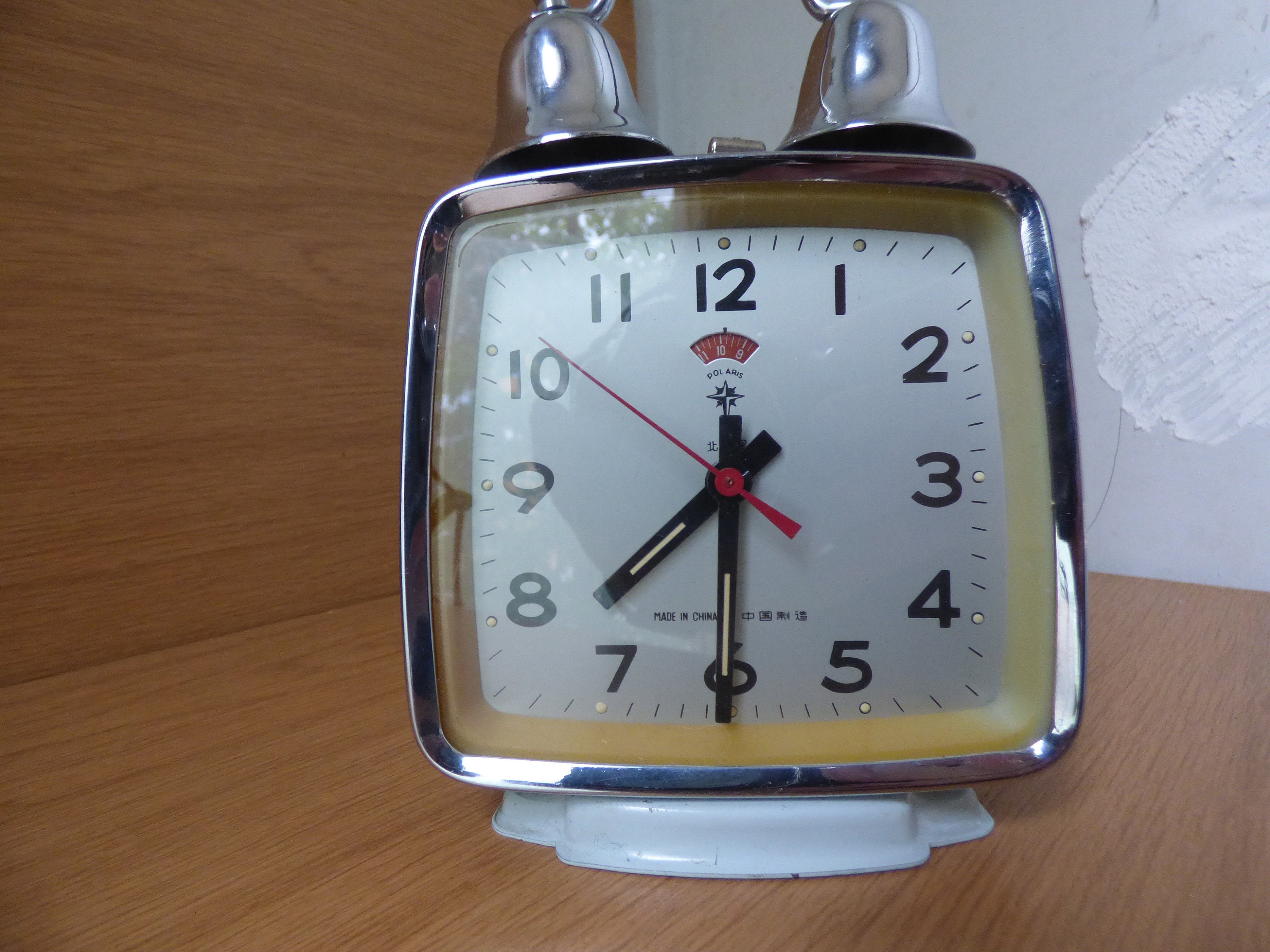 Vintage Rare Polaris Alarm Clock China Mechanical Wind Up Etsy