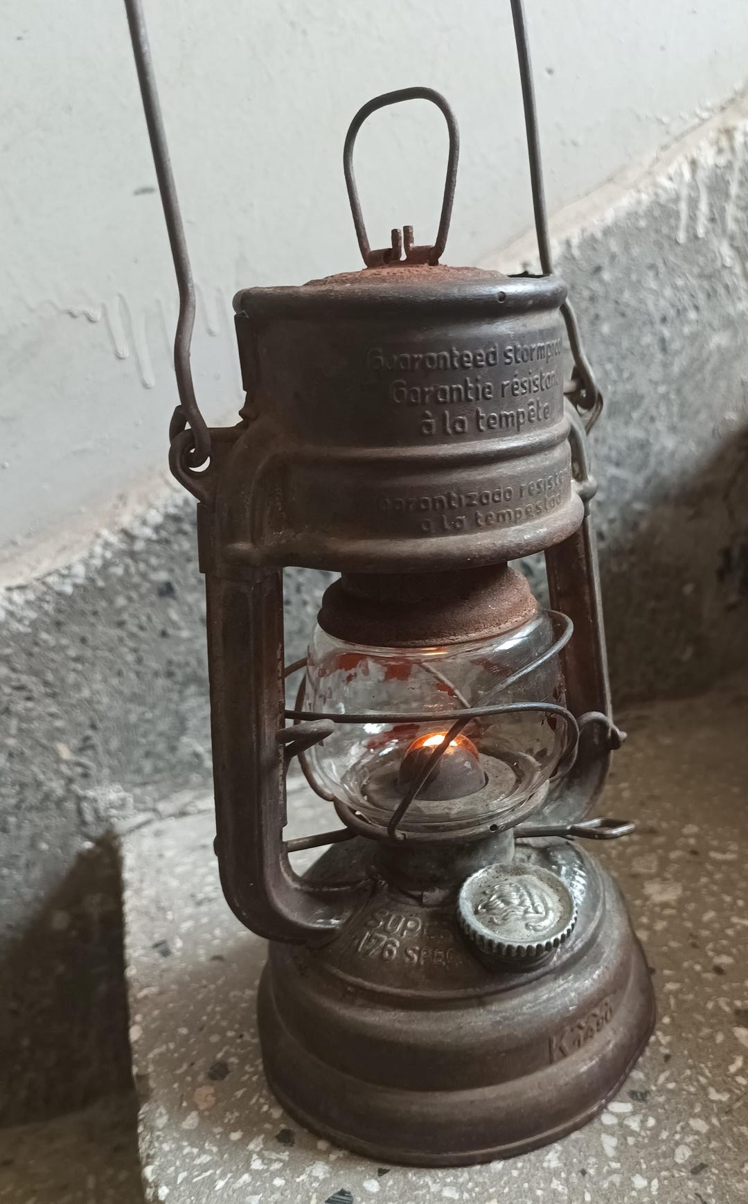 FEUERHAND 176 Super Baby Stk Dbp.a K~1490 54 Sturmkappe Full Work