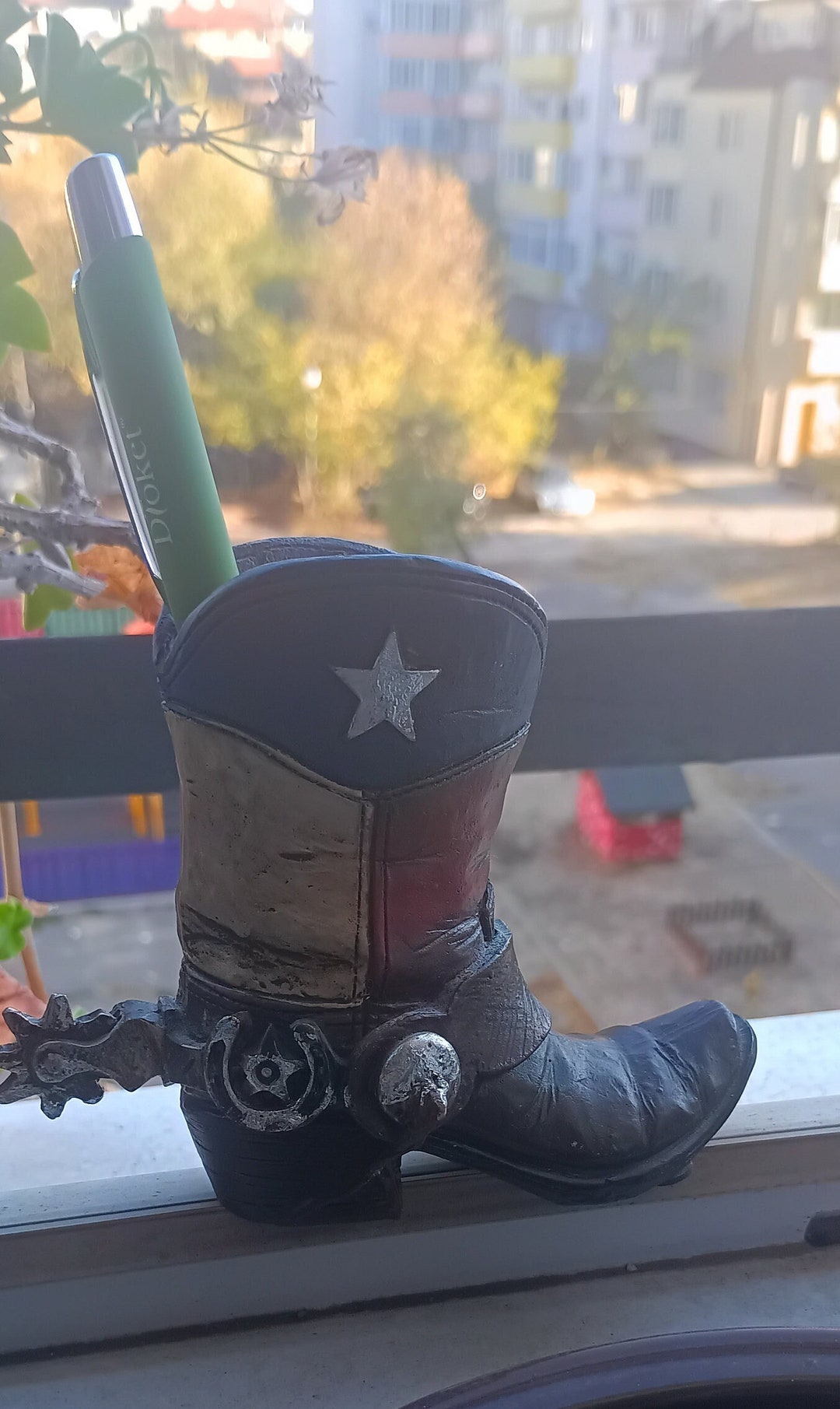 American Shoes Pen Holder Pencil Holder Pen Box Etsy