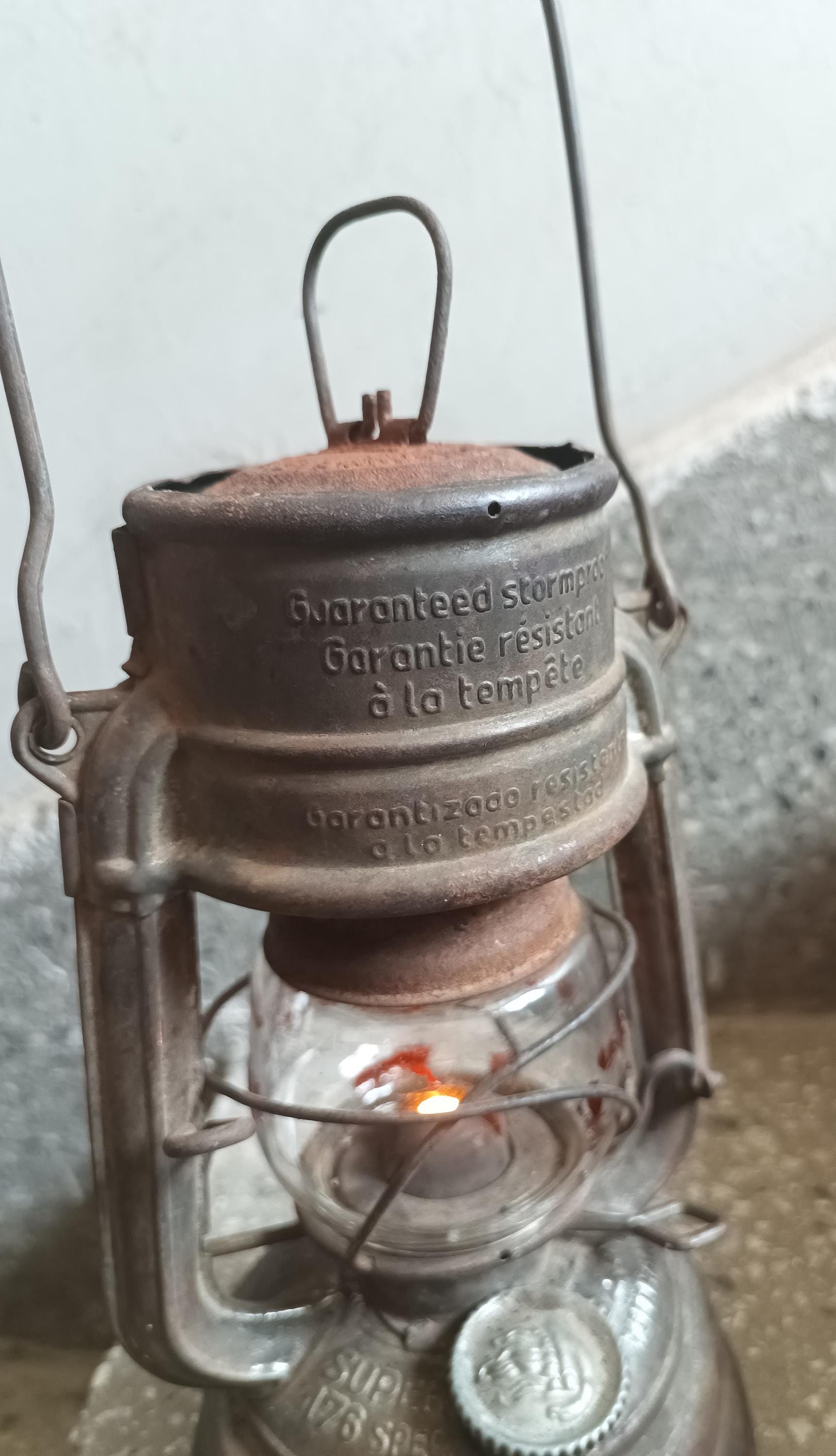 FEUERHAND 176 Super Baby Stk Dbp.a K~1490 54 Sturmkappe Full Work