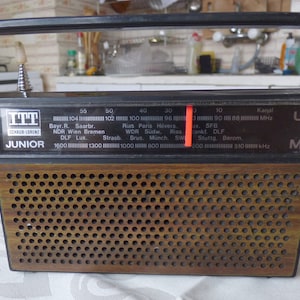 Vintage Portable Radio ITT Schaub-Lorenz - Mod.JUNIOR 23 1970
