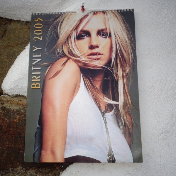 Calendars Britney Spears Etsy