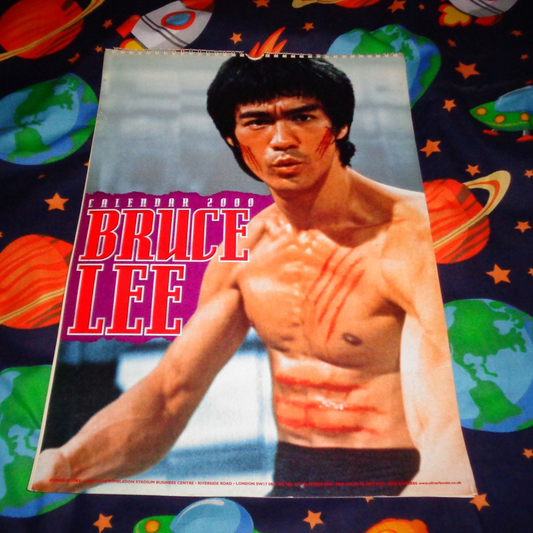 Bruce Lee 2000 Oliver Books Calendar Film Memorabilia Movie Stills