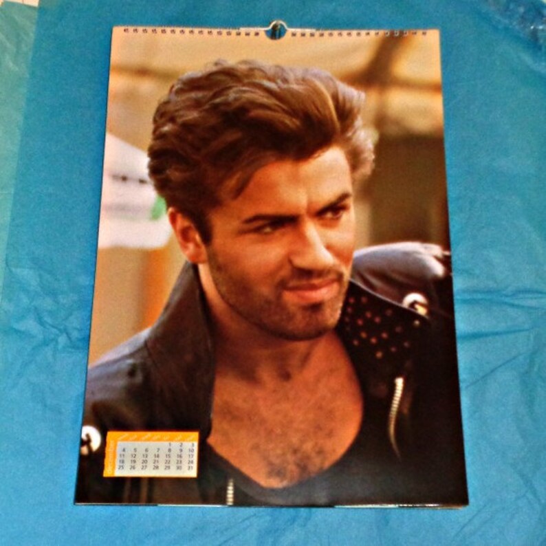 Extremely Rare Michael 1989 Copyright Approved Calendar Etsy