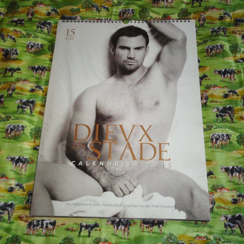 Rare Dieux Du Stade Gods of the Stadium Official 2015 Calendar Etsy