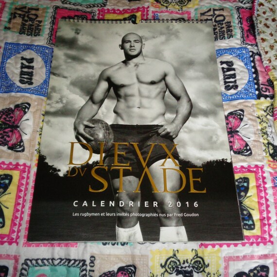Rare Dieux Du Stade Gods of the Stadium Official 2016 Calendar Etsy