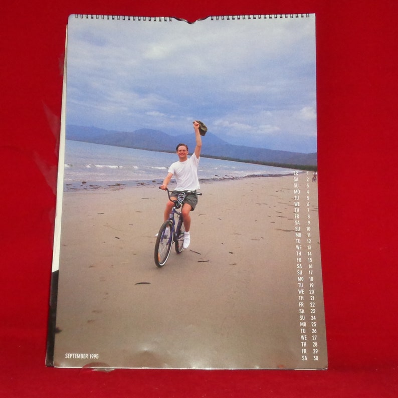 Very Rare Bryan Adams 1995 Official Danilo Calendar Music Etsy