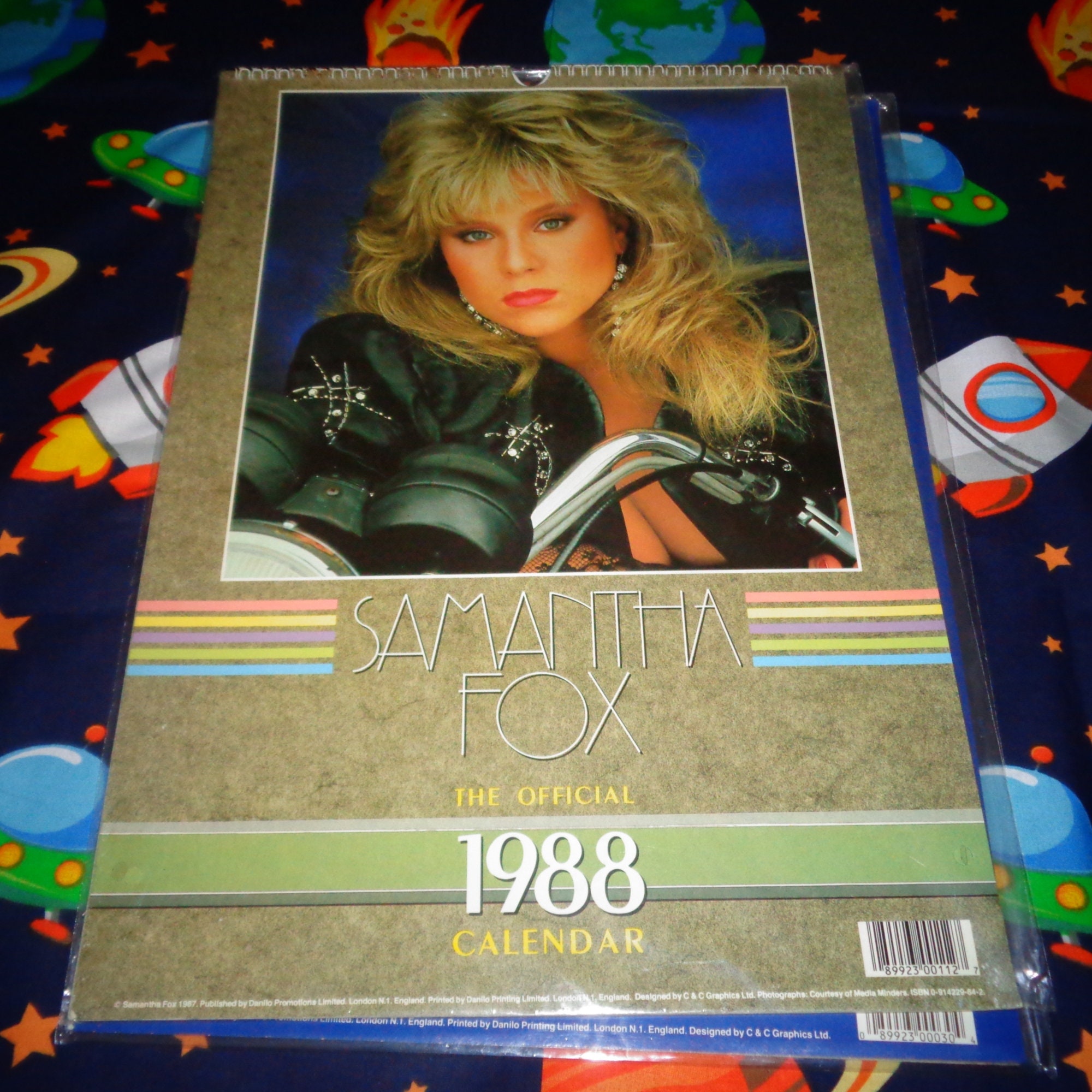 Samantha Fox Collage Poster Calendar