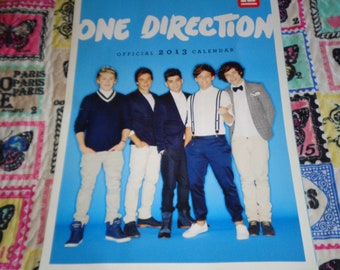 One Direction Official 2013 Calendar Music Memorabilia Boyband - Etsy España One Direction Official 2013 Calendar Music Memorabilia Boyband - Etsy España