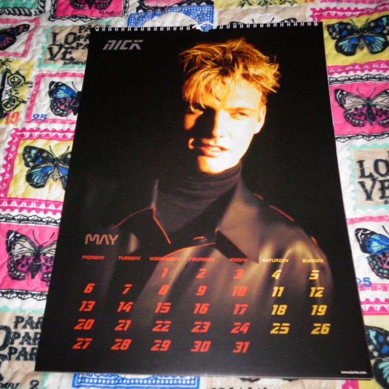 Backstreet Boys Official Danilo 2002 Calendar Music Etsy Australia