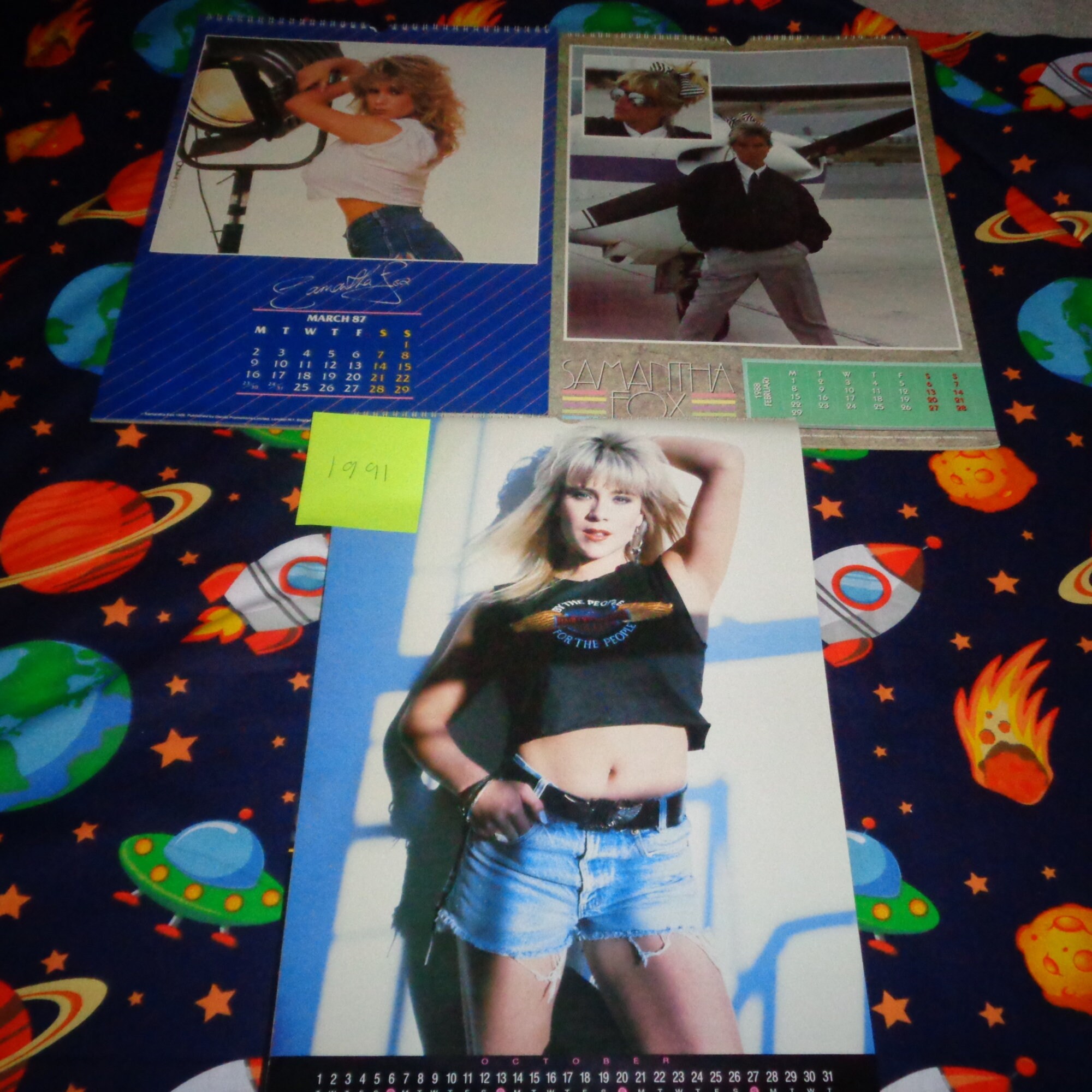 Samantha Fox Collage Poster Calendar
