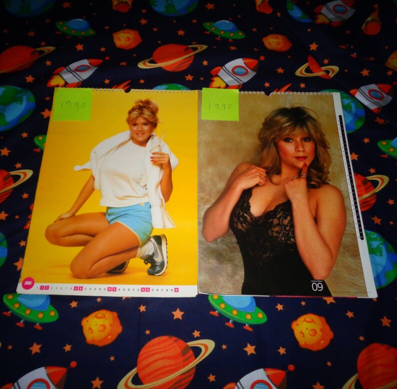 Rare Samantha Fox Calendars 1987/1988/1991 Official And | Etsy