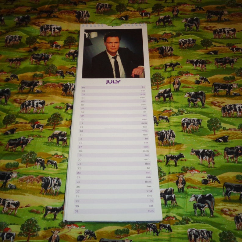 Official Donny Osmond Slimline 2011/2022 Calendar Music - Etsy