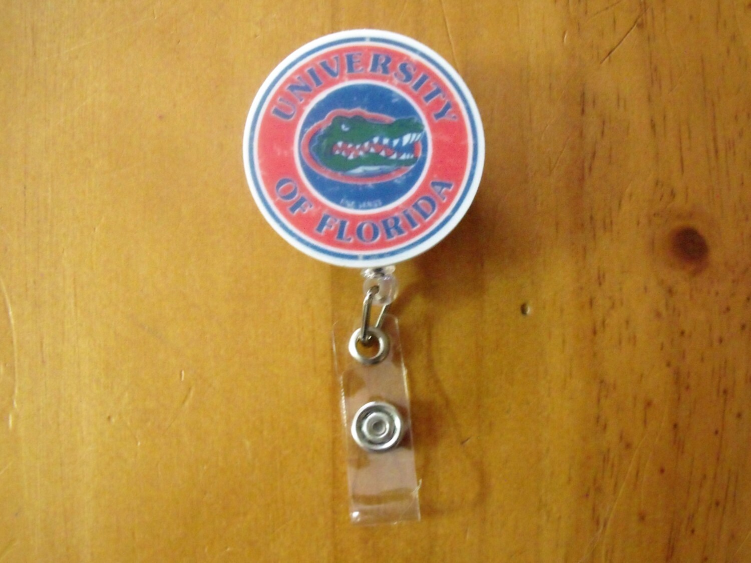 NCAA Florida Gators The Swamp Retractable Reel ID Badge | Etsy