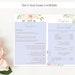 Baptism Program Editable PDF Printable Digital Handout Girl - Etsy UK